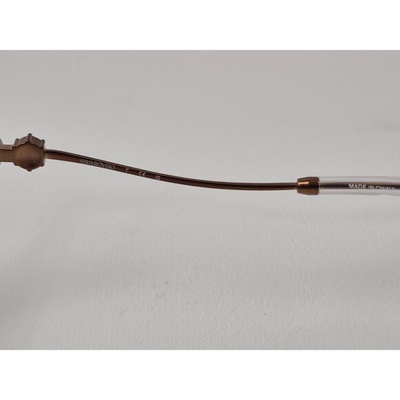 Swarovski Women's SK7017 400213 Copper Brown 58mm Cat Eye Sunglasses - Picture 5 of 6